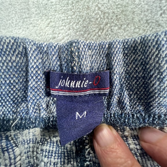 Johnnie-O Altos Joggers Mens Sz M Blue Athleisure Comfort Casual Zip Pockets - Picture 11 of 15